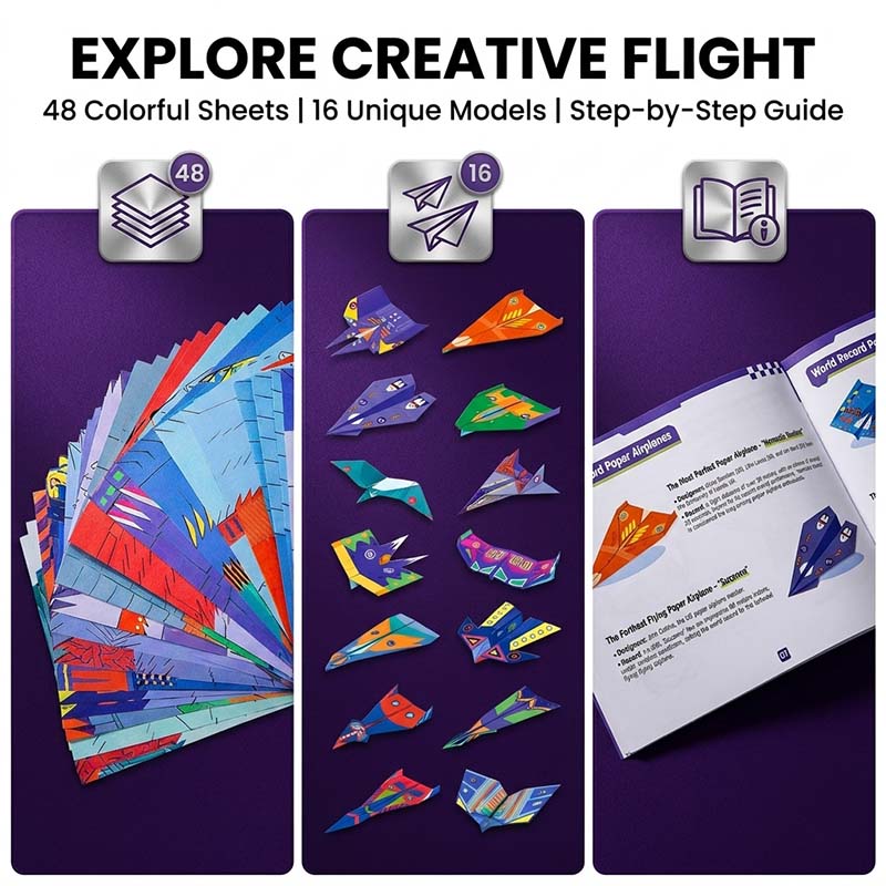 DIY Paper Airplane Science Kit