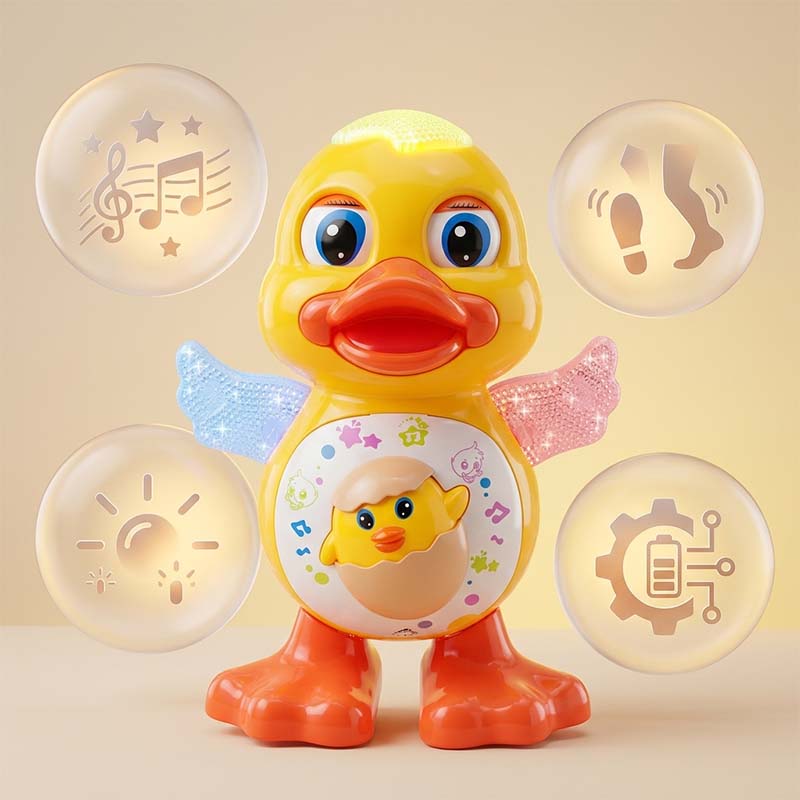 Electric Dancing Duck Toy