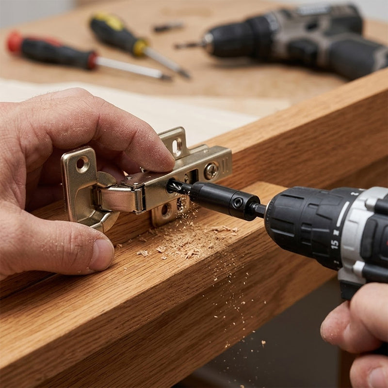 Hex Handle Woodworking Hinge Opener Set
