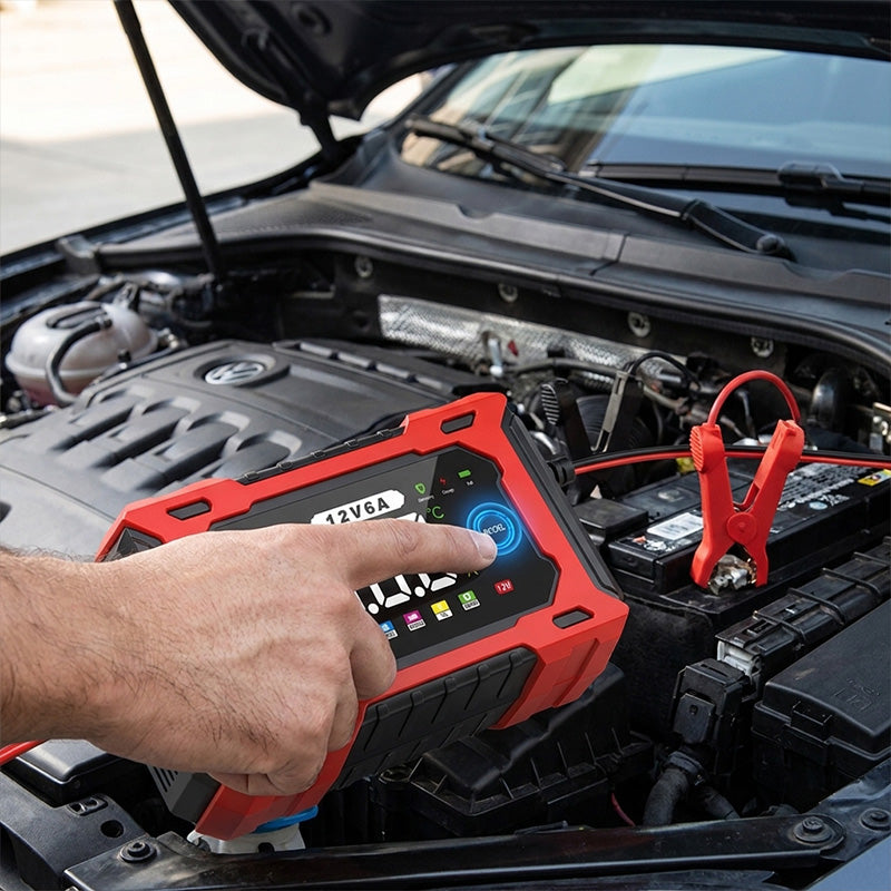 Professional 12V 6A Smart Lead-Acid Charger