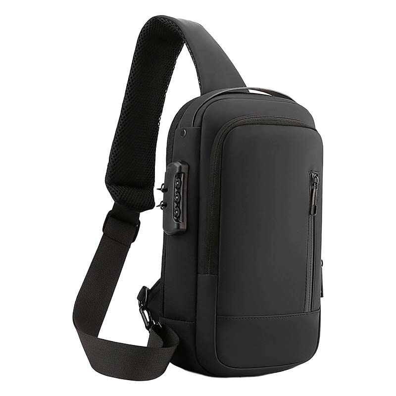 Anti-Theft USB Charging Shoulder Crossbody Bag