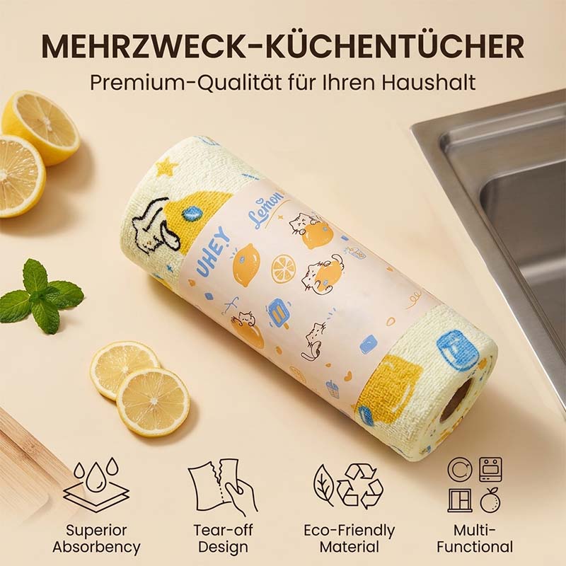 Seyrolin Washable & Reusable Kitchen Tissue Roll