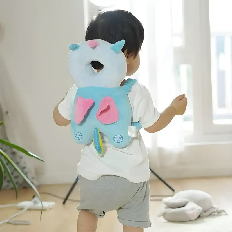 Anti-collision head protection back cushion for toddlers