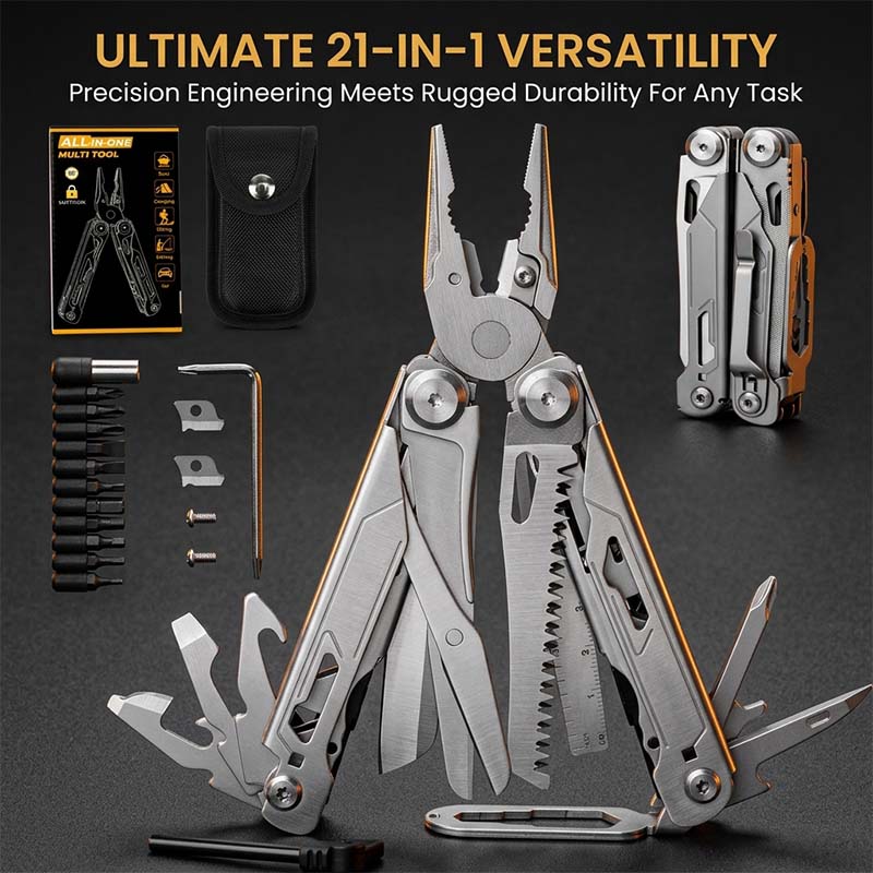 24-in-1 Professional Multi-tool Folding Pliers