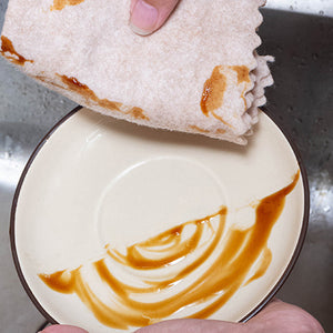 Thickened Loofah Dishwashing Cloth