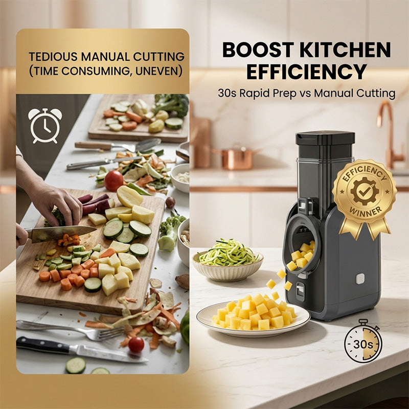 6-in-1 Electric Vegetable Slicer