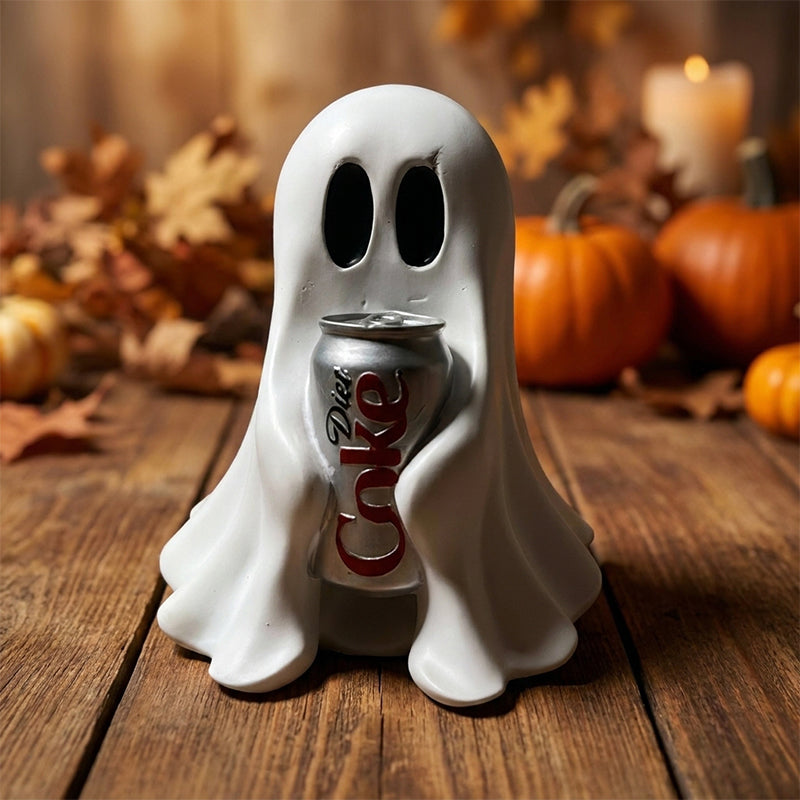 Cute Ghost Resin Bottle Holder