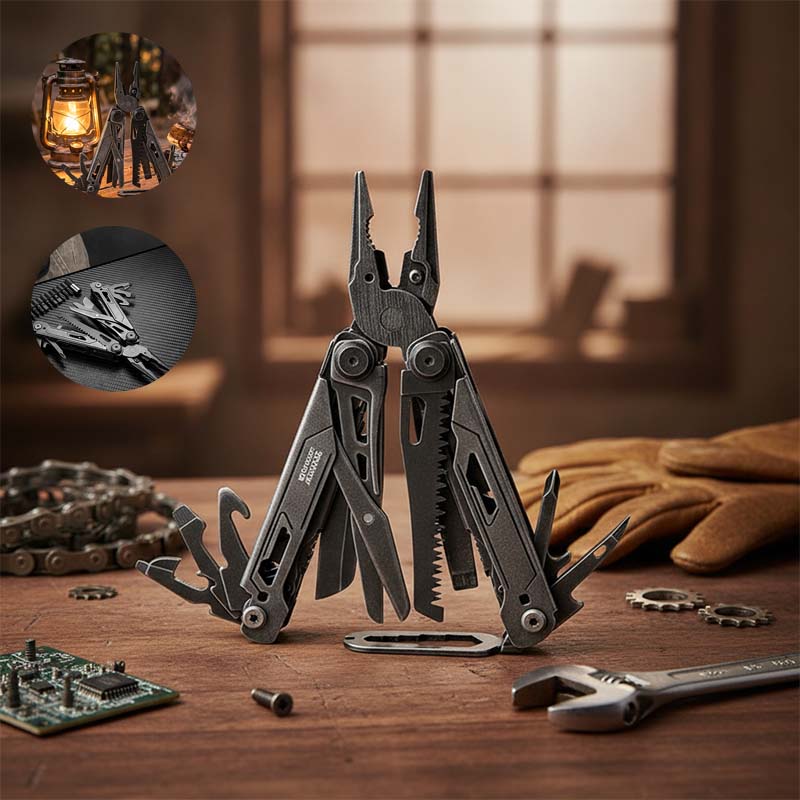 24-in-1 Professional Multi-tool Folding Pliers
