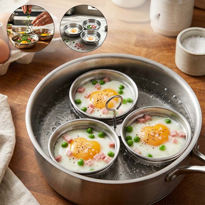 304 Stainless Steel Egg Molds
