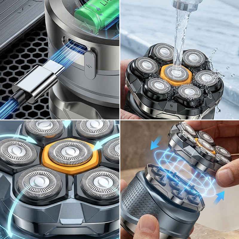 Blade Magnetic Floating Electric Shaver