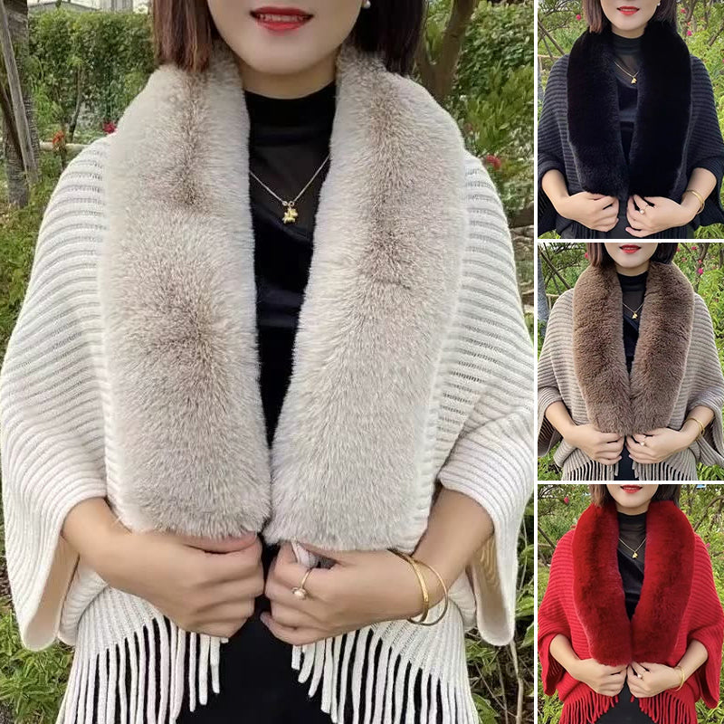 Knitting Thick Loose Shawl