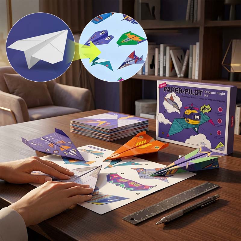 DIY Paper Airplane Science Kit
