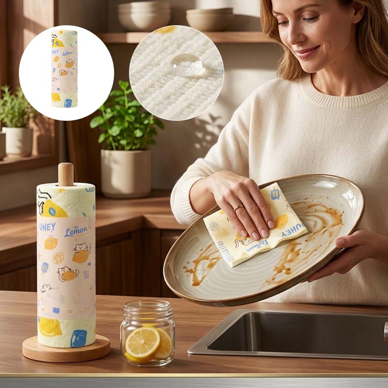 Seyrolin Washable & Reusable Kitchen Tissue Roll