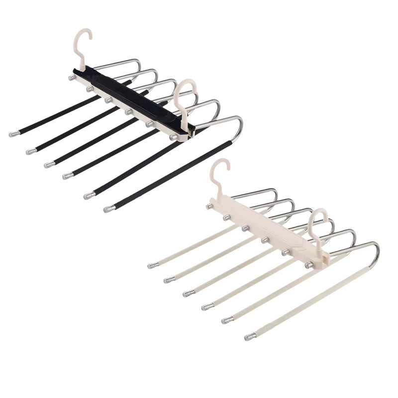 Multifunctional Non Slip Pants Hanger Organizer