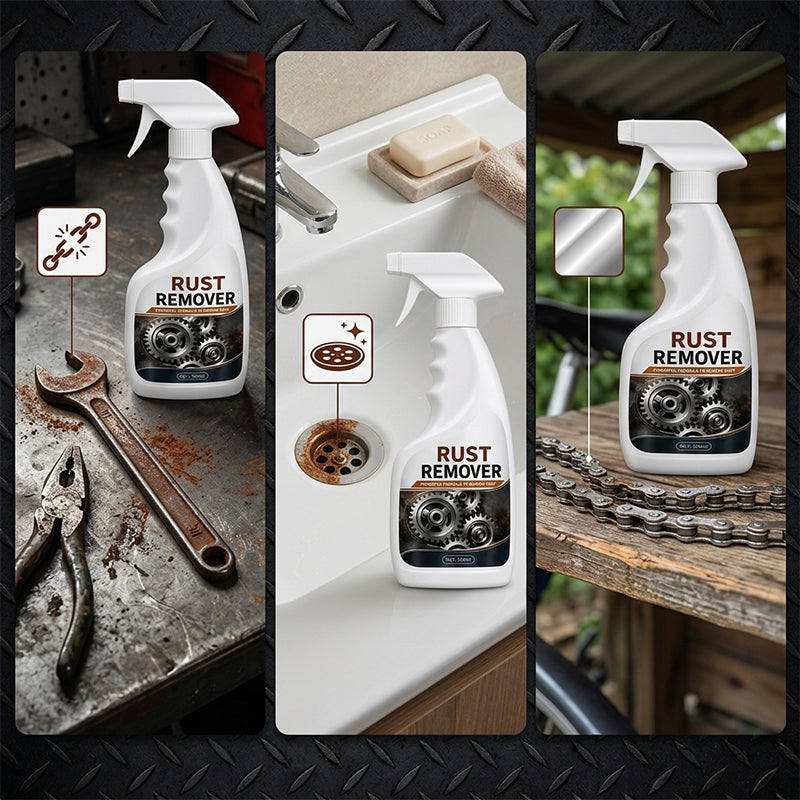 High-Efficiency Metal Rust Remover & Polish