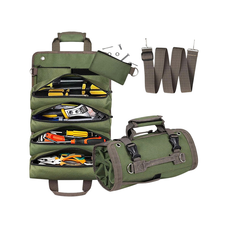 Portable Canvas Car Hardware Tool Storage Bag