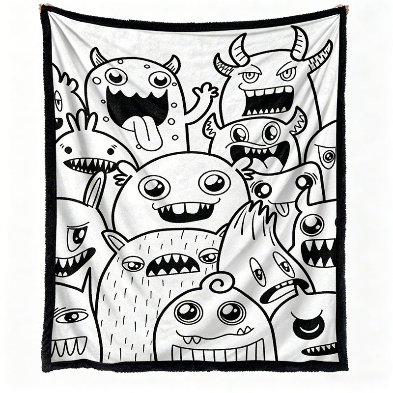 DIY Coloring Soft Blanket