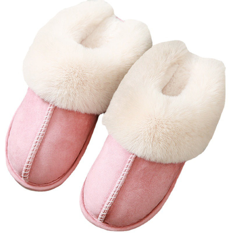 Plush Thermal Non-Slip Home Slippers