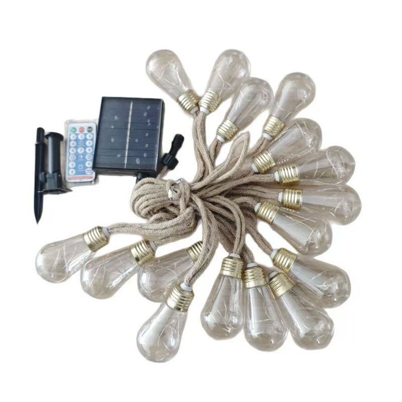 Outdoor Backyard Solar String Lights
