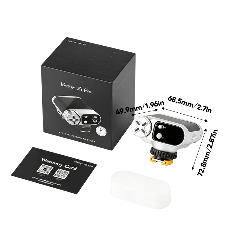 Retro High-Speed TTL Camera Flash