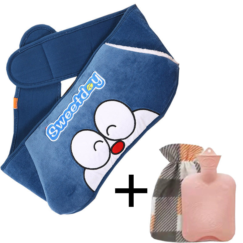 Plush Refillable Hot Water Bottle Belt