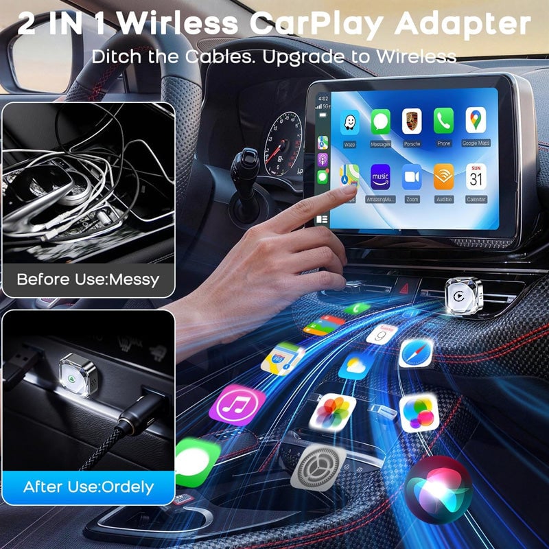 Wireless CarPlay & Android Auto Adapter