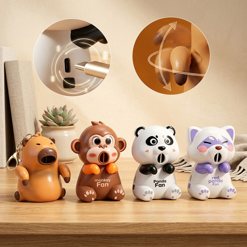 Cute Hanging Cup Mini Fan