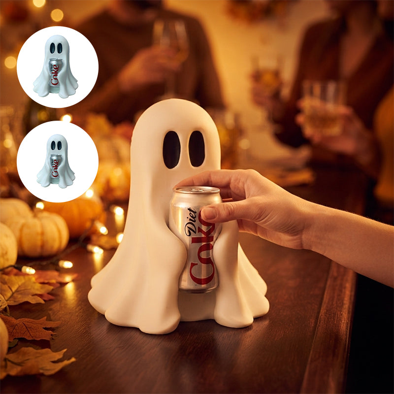 Cute Ghost Resin Bottle Holder