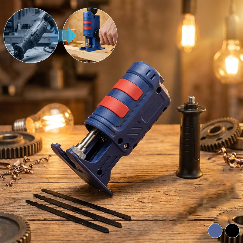 New Compact Electric Reciprocating Saw Set