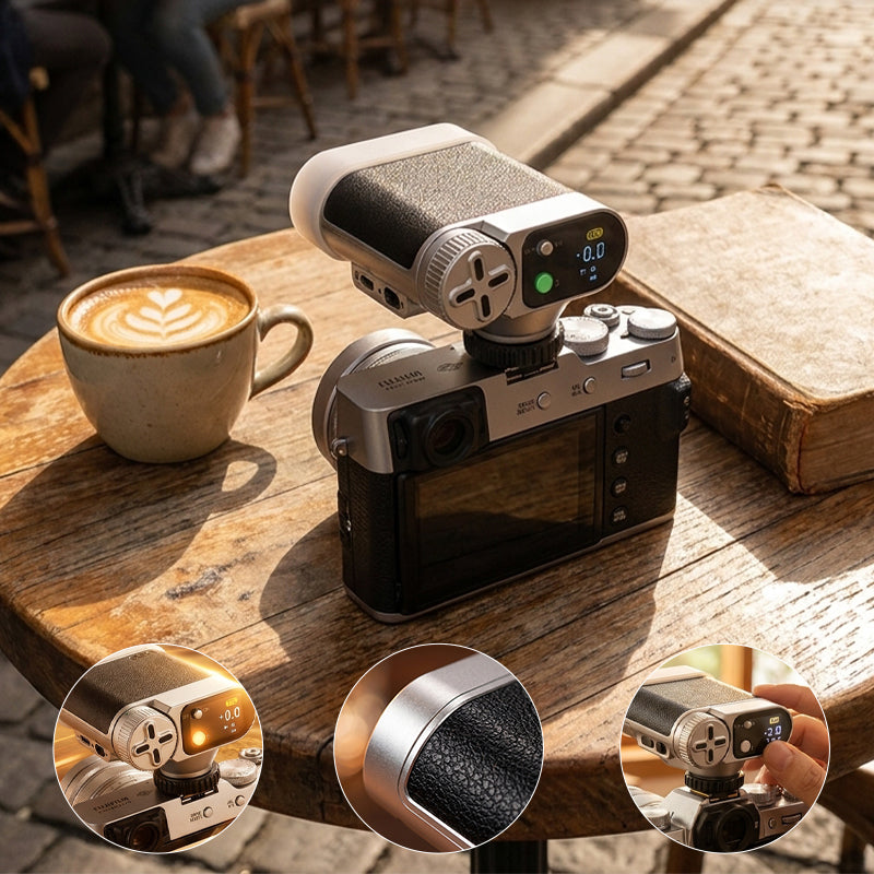 Retro High-Speed TTL Camera Flash