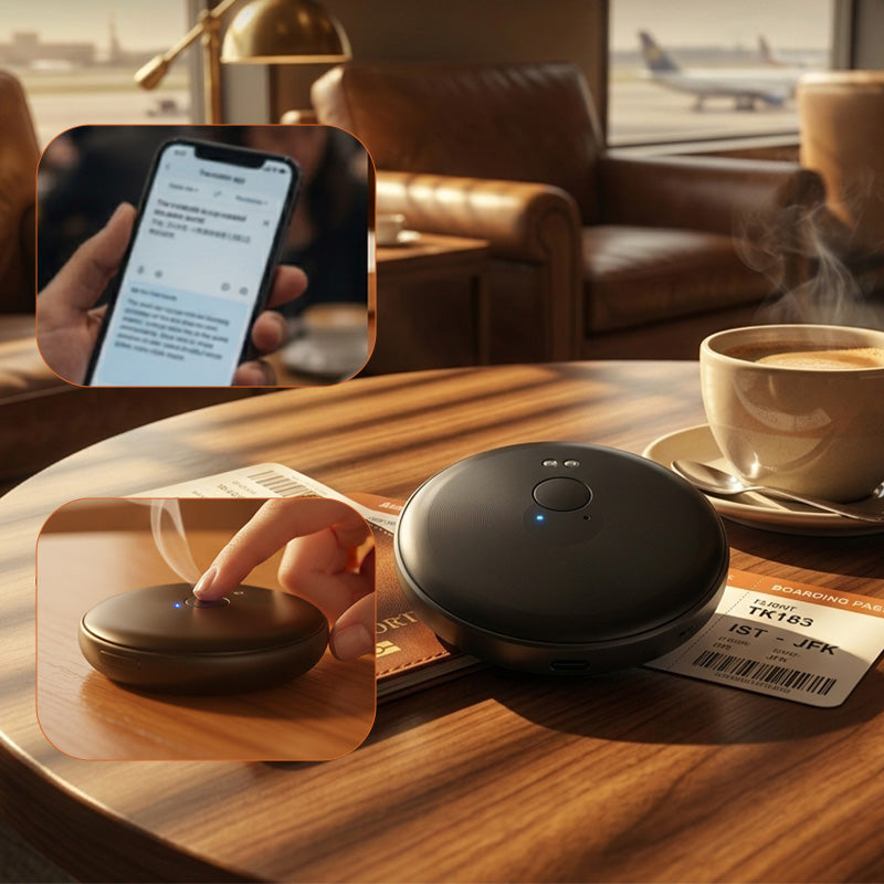 Smart AI Magnetic Mobile Translator Assistant
