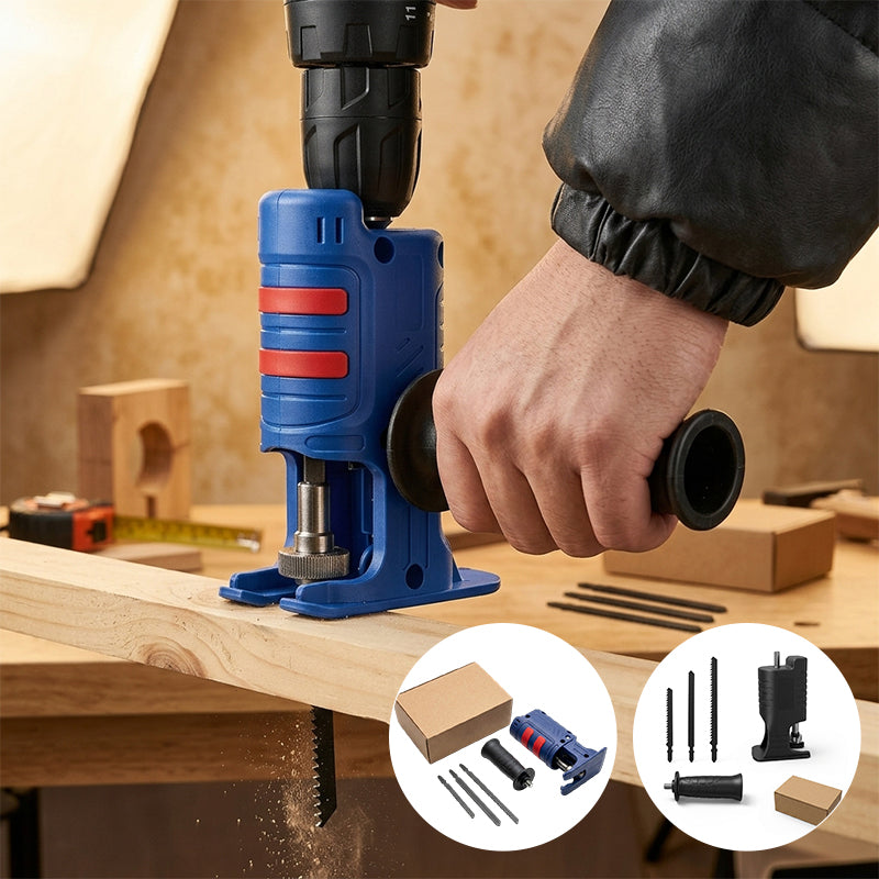 New Compact Electric Reciprocating Saw Set
