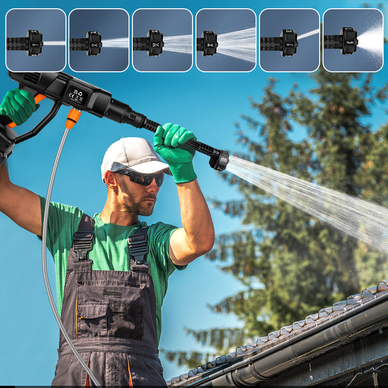 Cordless High Pressure Washer Kit