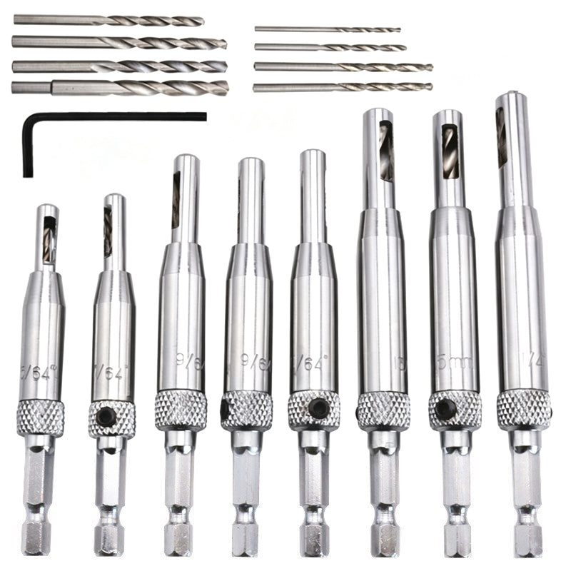 Hex Handle Woodworking Hinge Opener Set