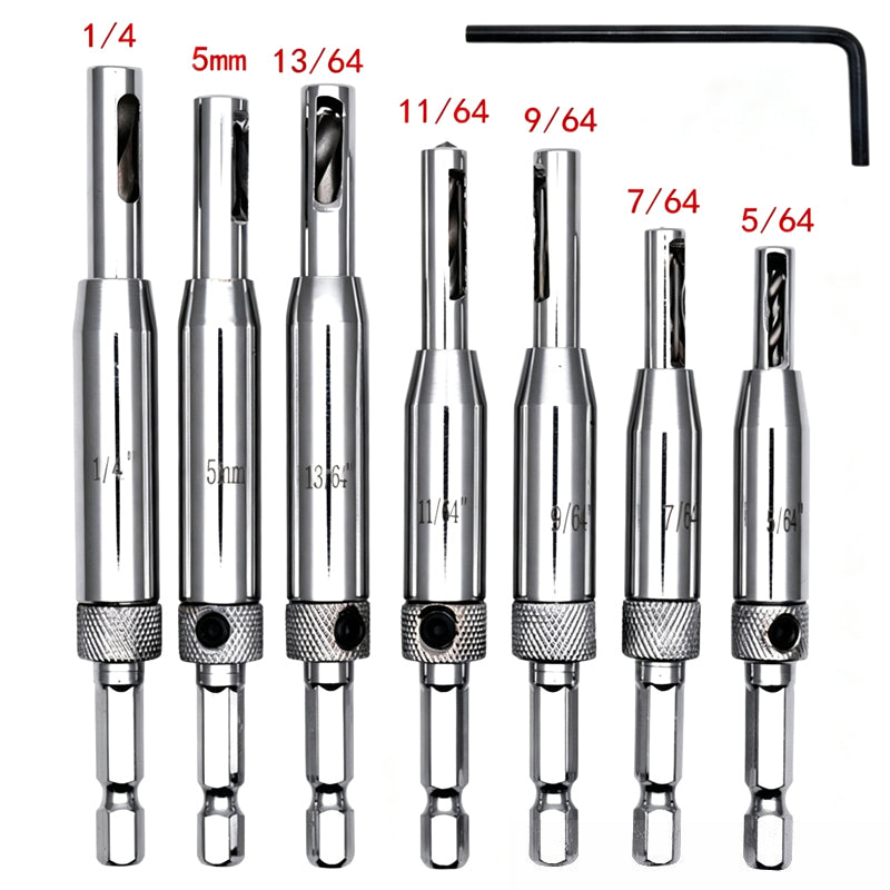Hex Handle Woodworking Hinge Opener Set