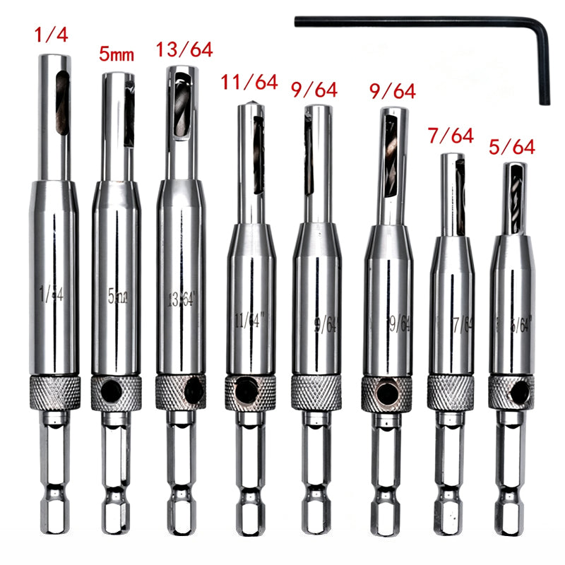 Hex Handle Woodworking Hinge Opener Set