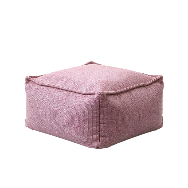 Foldable Upholstered Storage Ottoman Stool