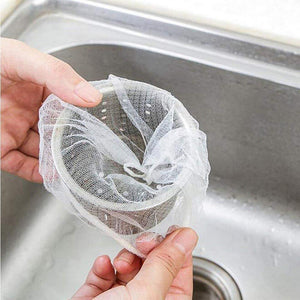 Disposable Mesh Sink Strainer Bags, 100 PCS