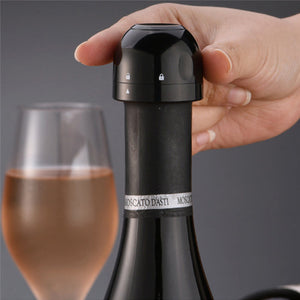 Silicone Sealed Wine and Champagne Stopper