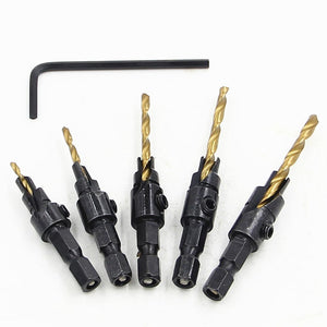 Premium HSS countersunk drill set